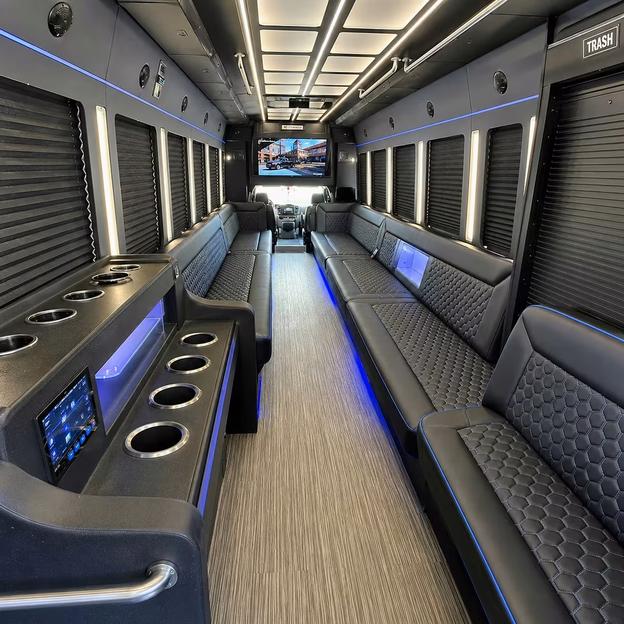 alexandria concert bus rentals