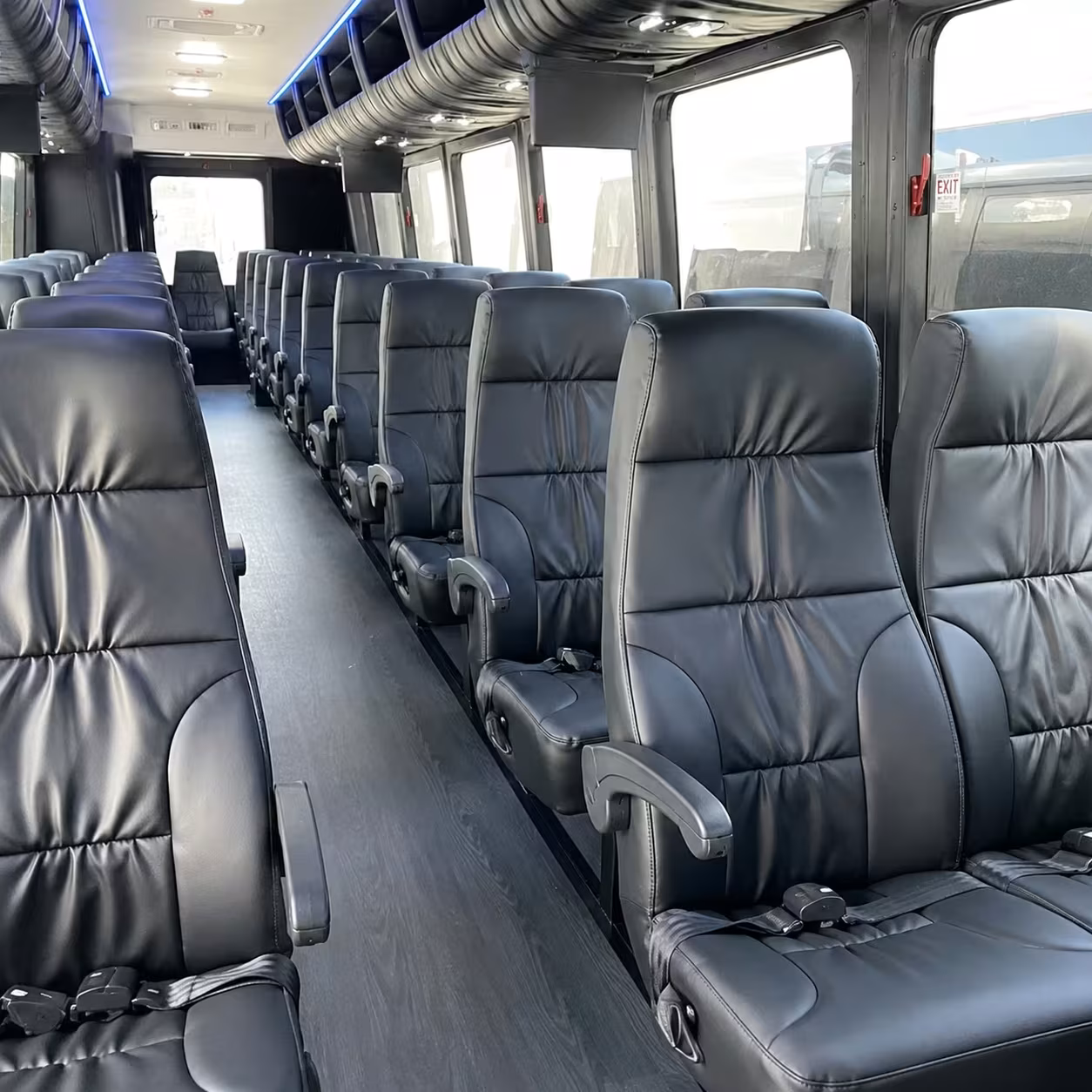 corporate event bus rentals in alexandria
