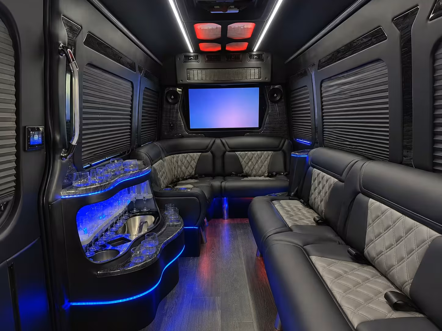 end of night wedding transportation from alexandria reception venues