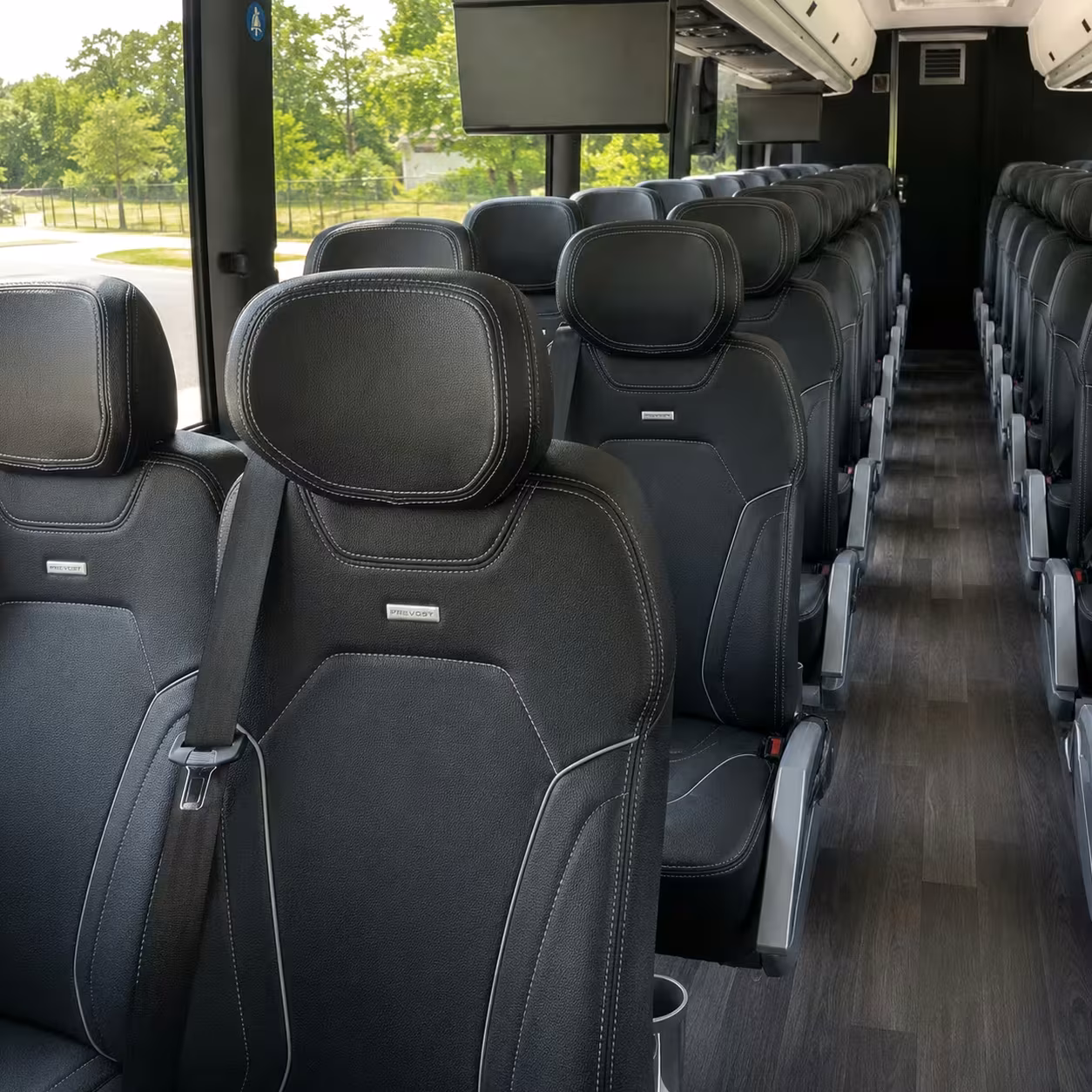 long distance alexandria charter buses for corporate travel