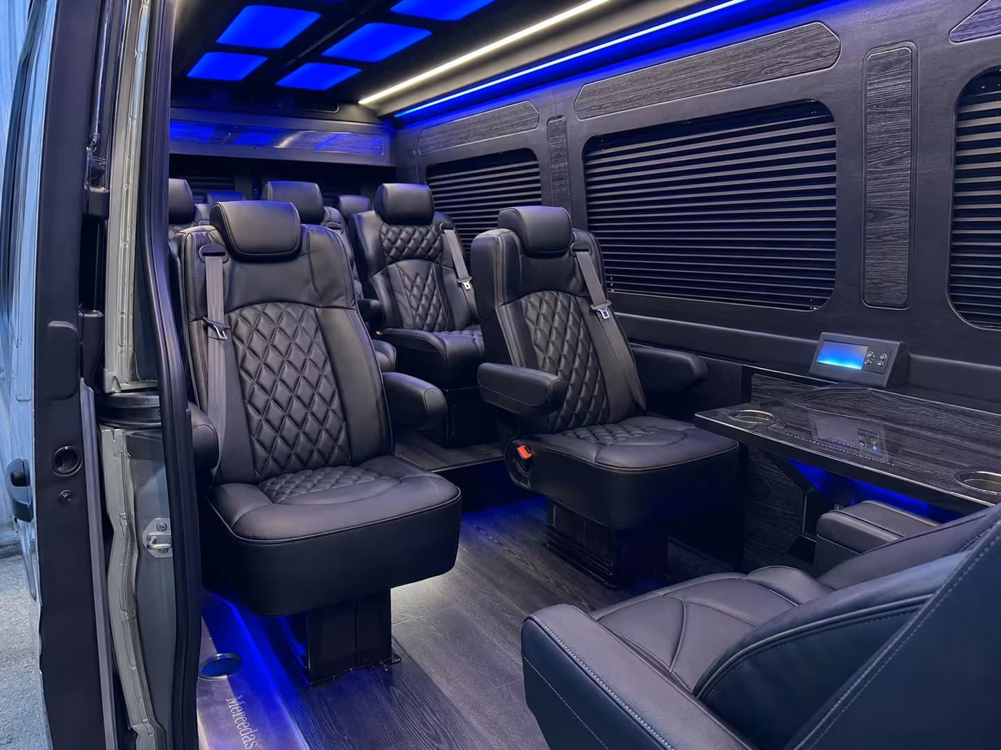 sprinter van transportation for groups and events across alexandria